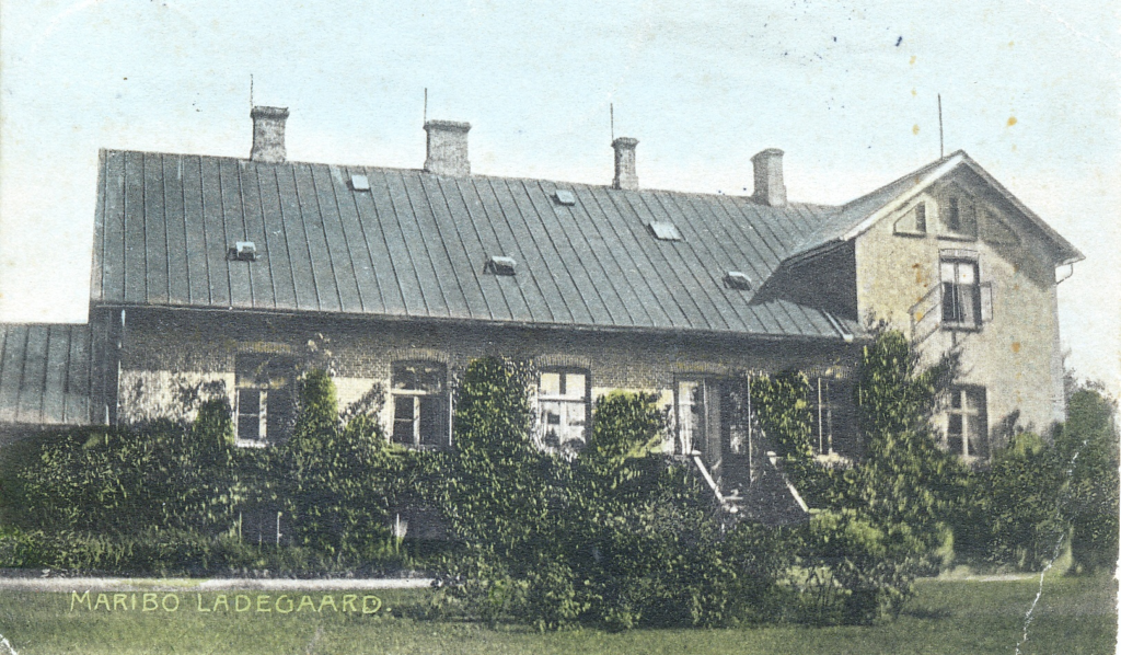Hovedbygningen Maribo Ladegård 1906